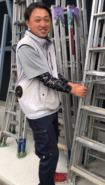 相田さん作業写真