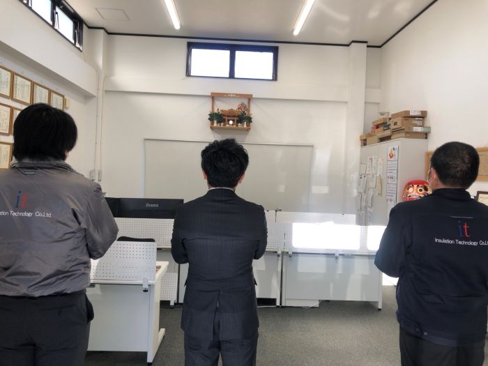 会社神棚への祈願
