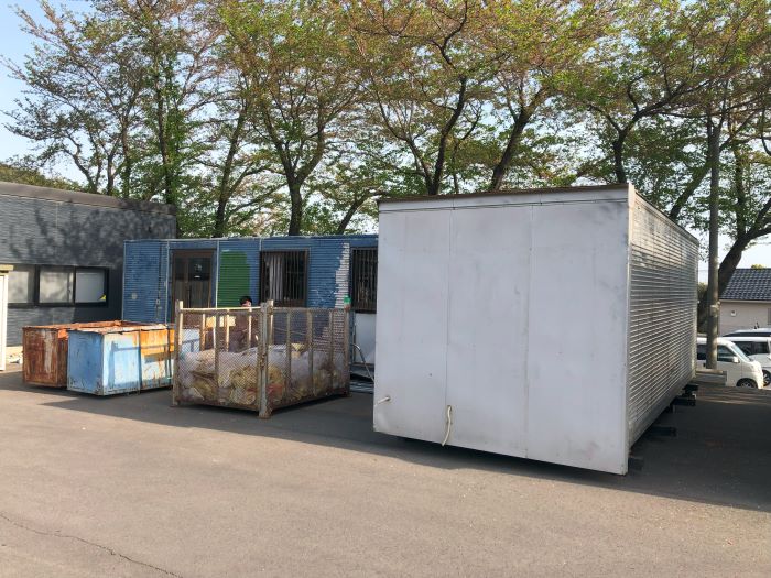 コンテナBOX　リフォーム前