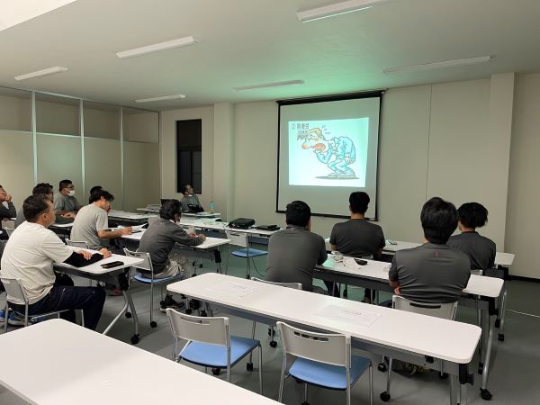 安全ビデオ聴講中